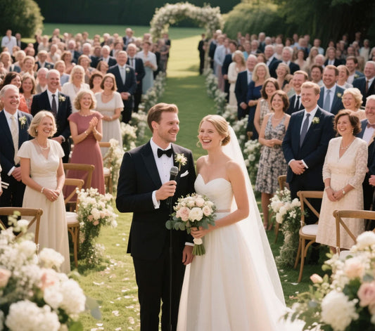 How to Present a Newly Married Couple: Crafting the Perfect Grand Entrance Announcement