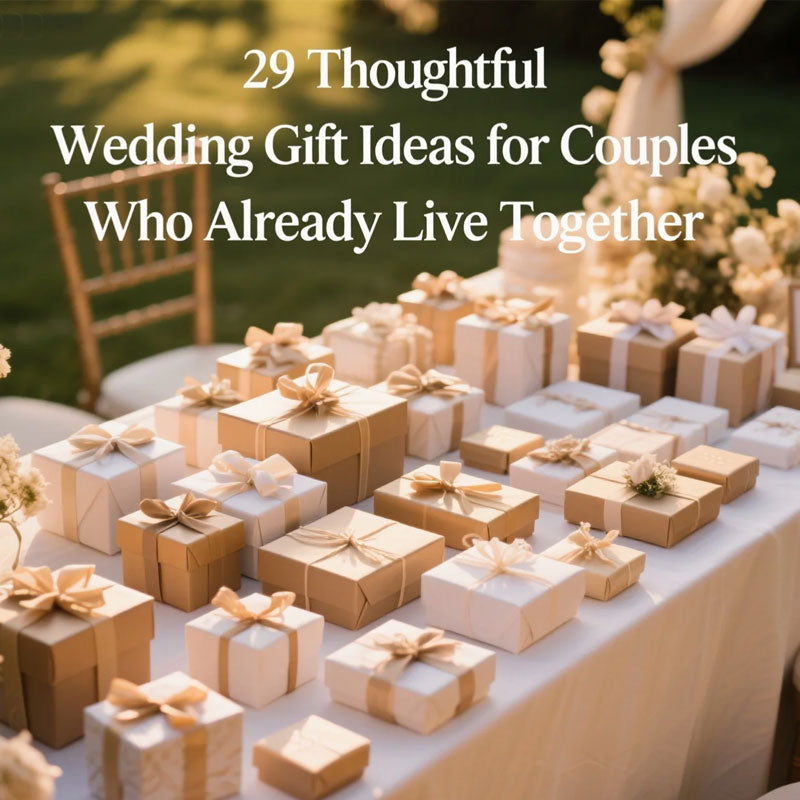 29 Thoughtful Wedding Gift Ideas for Couples Who Already Live Together