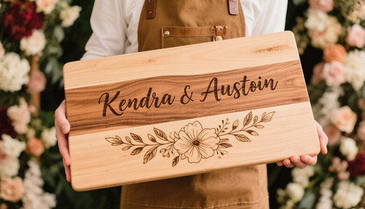 What makes a meaningful wedding gift for a woodworking enthusiast?