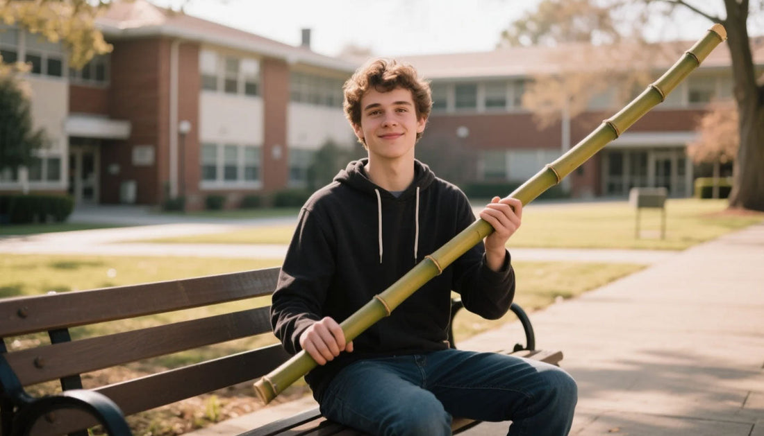 I was walking around campus recently when someone unexpectedly gave me a piece of bamboo for free. It got me thinking—what can I actually make with this?