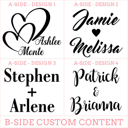 Personalized Name Wooden Keychain - Custom Engraved Key Chain, Handmade Gift for Couples, Newlyweds, Anniversary, Christmas, Valentine's Day Gift Idea