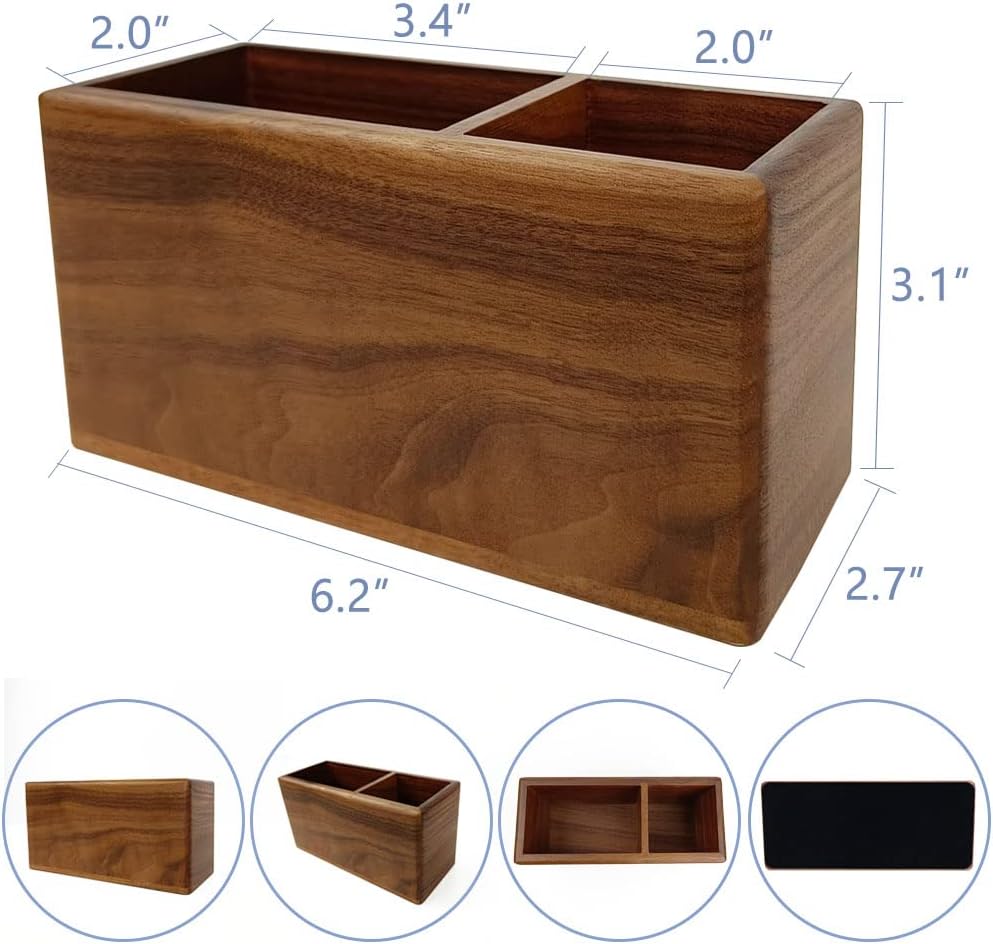 Gifts for Grandpa, Personalized Pen Holder, Custom Name Desk Organizer for Grandfather from Grandson, Granddaughter, Ideal for Father's Day, Retirement gift, Birthday, Christmas