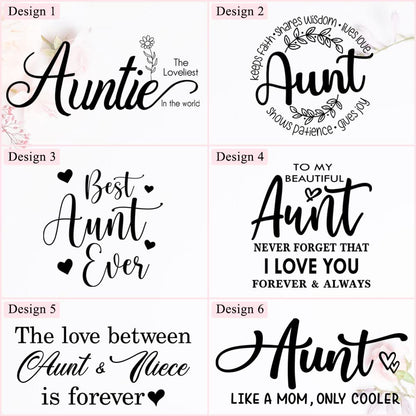 Gifts for Aunt, Personalized Hair Brush, Natural Wooden Comb - Wedding Anniversary Happy Mother`s Day Valentine's Day Birthday Christmas Thanksgiving Present for Auntie