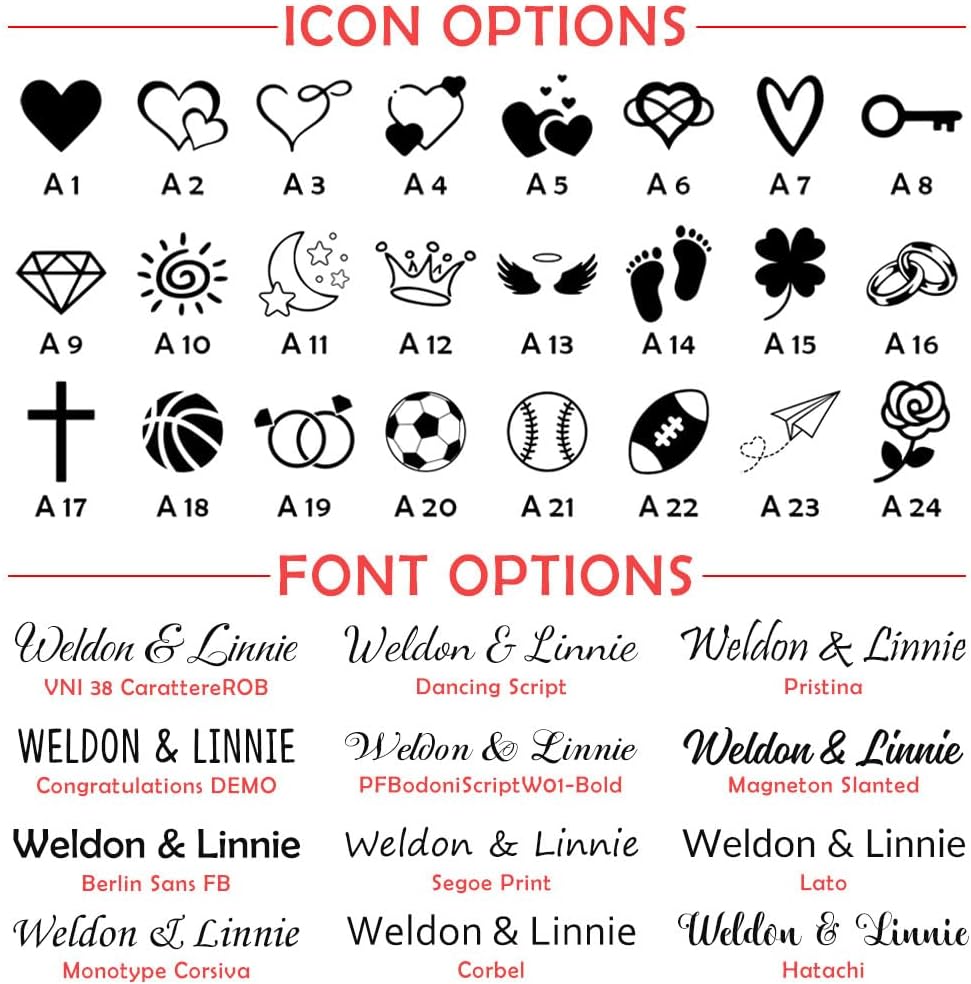 Personalized Any Text Keychain for Men Husband Boyfriend Dad Dog, Wooden Key Chain with Customized Text, 24 Icons, 12 Fonts, 3 Keychain Shapes are Available