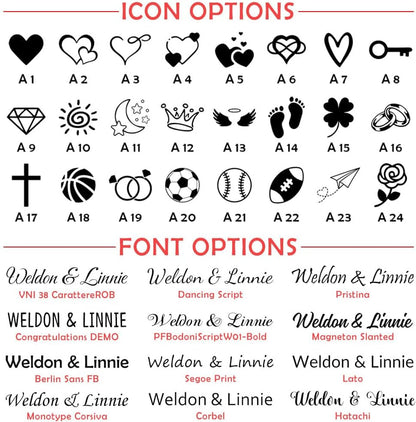 Personalized Any Text Keychain for Men Husband Boyfriend Dad Dog, Wooden Key Chain with Customized Text, 24 Icons, 12 Fonts, 3 Keychain Shapes are Available